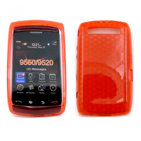 Wholesale Gel Case  for BlackBerry Storm 9550 (Red)
